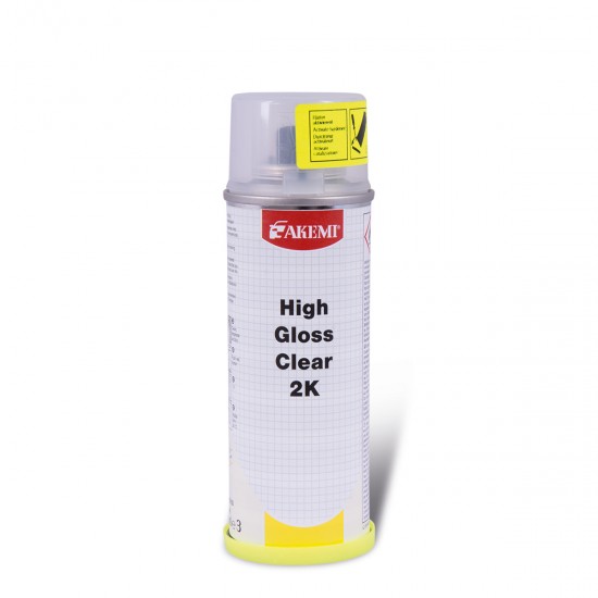 2K Лак - спрей High Gloss Clear 2K